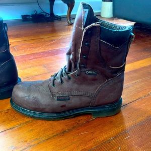 Red Wing Work Boots style #2412 Waterproof, Steel Toe Insulated